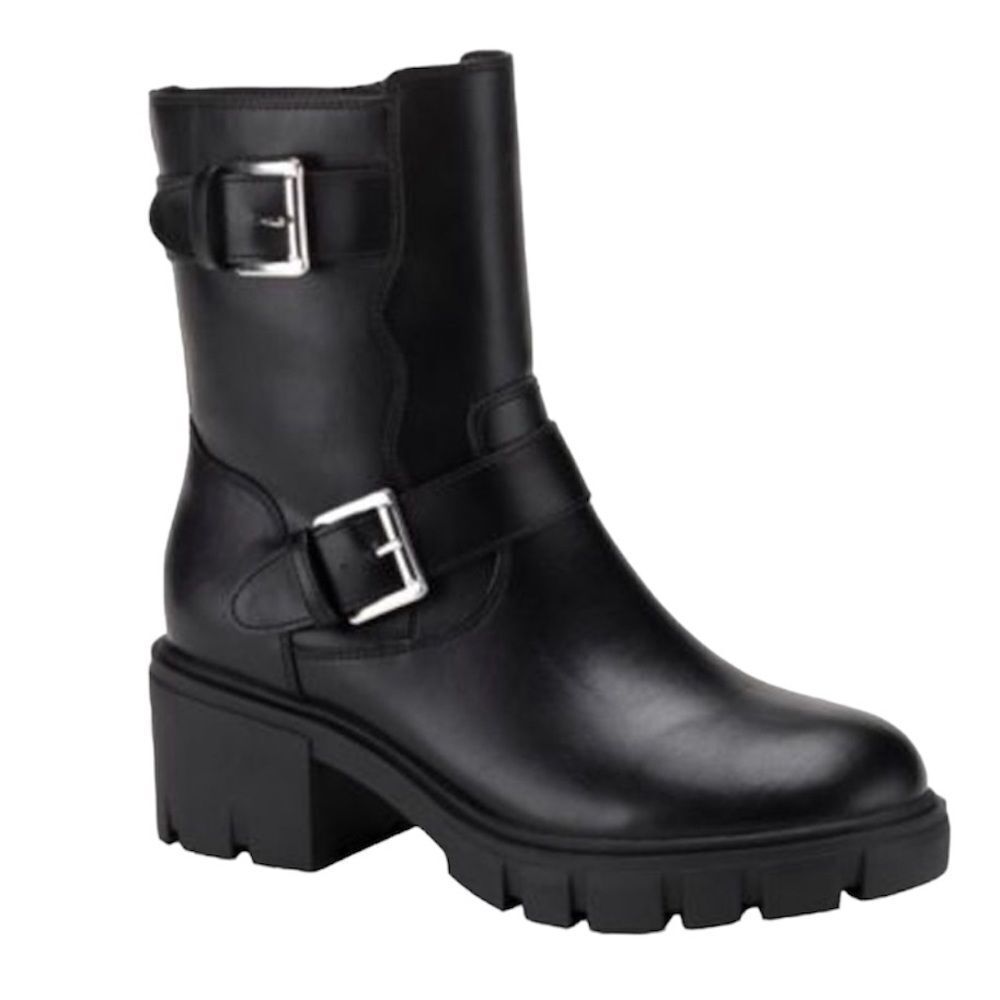 COPY - SUN+STONE  Women's Lionell, ankle boots. color black,  Size: 11